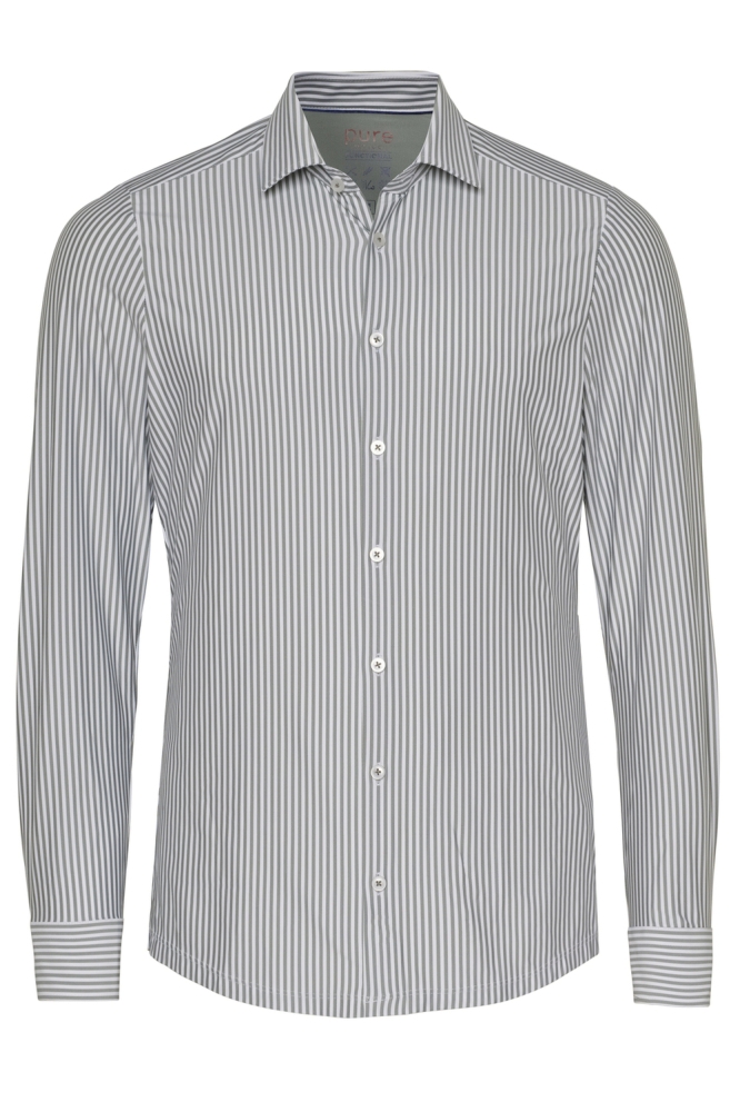 FUNCTIONAL SHIRT LONGSLEEVE E11302 21122 463 Green Striped